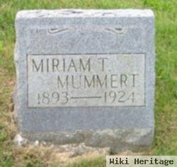 Miriam Tessie Trostle Mummert