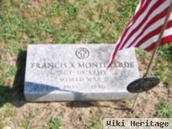 Sgt Francis X. Monteverde