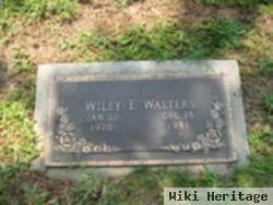 Wiley E. Walters