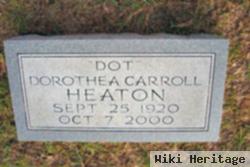 Dorothea "dot" Carroll Heaton