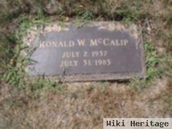 Ronald W. Mccalip