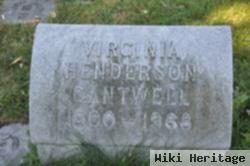 Virginia Henderson Cantwell