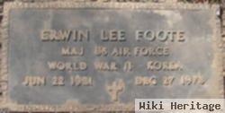 Erwin Lee Foote