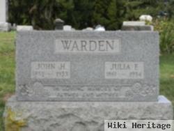 Julia France Ahern Warden