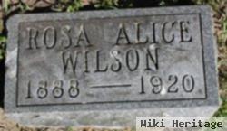 Rosa Alice Wilson