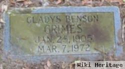 Gladys Benson Grimes