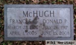 Donald P Mchugh