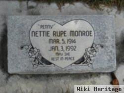 Nettie Ellen "penny" Rupe Monroe