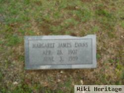 Margaret James Evans