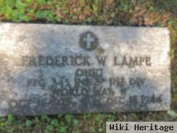 Pfc Frederick W Lampe