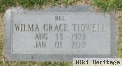 Wilma Grace "bill" Peoples Tidwell