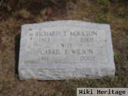 Carrie E Wilson Moulton