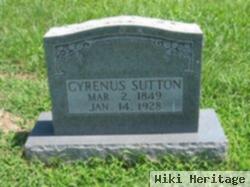 Cyrenus G "cy" Sutton