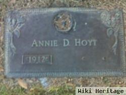 Annie D Hoyt