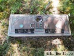 Paul Clem, Sr