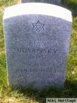 Max Busansky