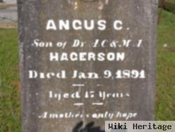 Angus Curry Hagerson, Jr