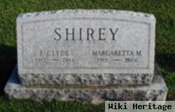 F Clyde Shirey