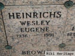 Wesley Eugene Heinrichs