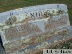 Charles A Snider