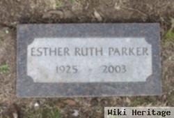 Esther Ruth Morris Parker