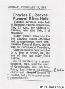 Charles Elmer Reeves