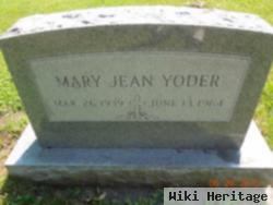 Mary Jean Yoder