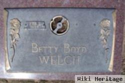 Betty Boyd Welch