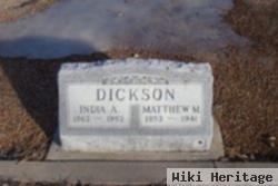 Matthew M Dickson