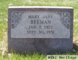 Mary Jane Beeman