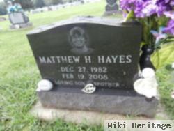 Matthew Hardwick Hayes