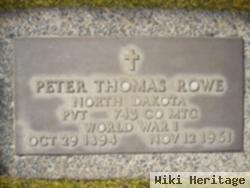 Peter Thomas Rowe