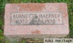 Burnette Ernest Haefner