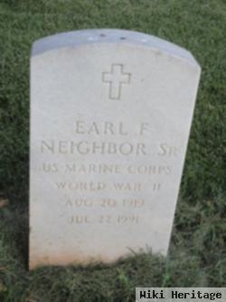 Earl F Neighbor, Sr