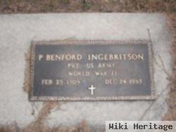 Palmer Benford "ben" Ingebritson