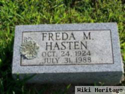 Freda M. Hasten