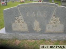 Virgie Mae Shaffer Pace