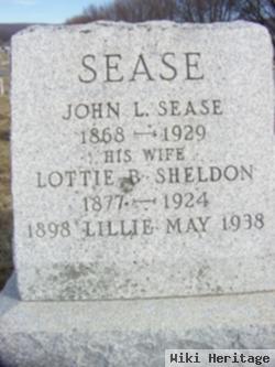 Lottie Belle Sheldon Sease