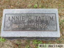 Annie Lee Holley Tatum