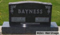 Alice E Bayness