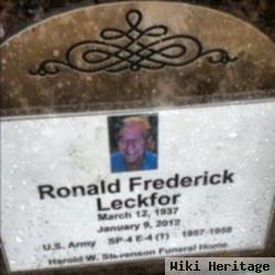 Ronald Frederick Leckfor