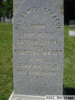 Cordelia Knapp Sprague