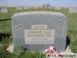 Johnnie Mae Sink Weatherford