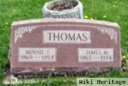 Minnie F. Thomas