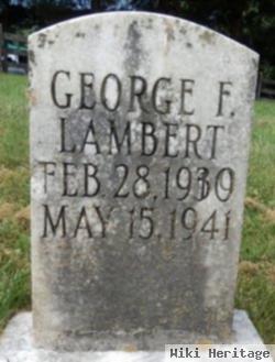 George F. Lambert