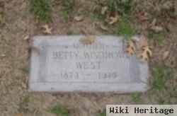 Betty Windrow West