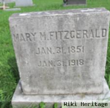 Mary M. Whitsel Fitzgerald