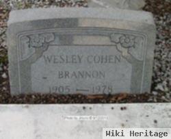 Wesley Cohen Brannon