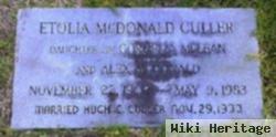 Etolia Mcdonald Culler