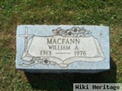 William A. Macfann